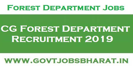 CG Forest Department Recruitment 2019 – Apply For 21 Forest Guard Posts at www.cgforest.com CG Forest Department Recruitment 2019