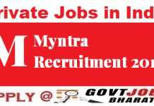 Myntra Recruitment 2019 – Apply Online For Various Posts Myntra Recruitment 2019