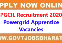 PGCIL Recruitment 2020 – Apply Online for 148 Powergrid Apprentice Posts PGCIL Recruitment 2020
