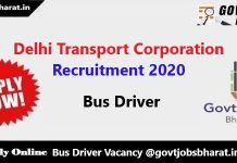 DTC Recruitment 2020 – Apply For Bus Driver Posts DTC Recruitment 2020