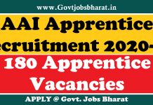AAI Recruitment 2021 – Apply Online For Apprentice Posts AAI Apprentice Recruitment 2020-21