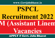 PSPCL Recruitment 2022 – Apply Online for 2000 ALM Posts PSPCL Recruitment 2022